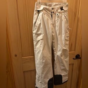Arctix white snow pants women size small